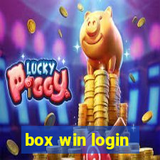 box win login